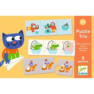 Djeco puzzel trio verhaaltjes +3jr