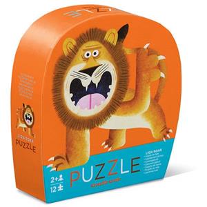 Crocodile Creek mini puzzel Leeuw 12st