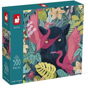 Janod speelgoed Janod puzzel mysterieuze panter 500 stukjes