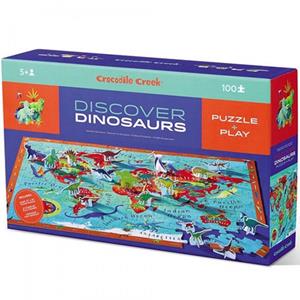 Crocodile Creek puzzel Discover Dinosaurs 100st