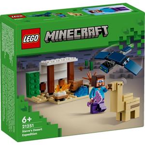 21251  Minecraft Steve's woestijnexpeditie