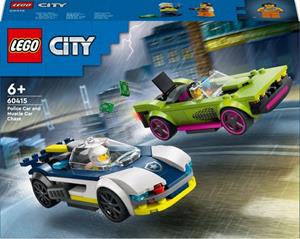LEGO City Police 60415 Verfolgungsjagd mit Polizeiauto und Muscle Car