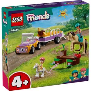 LEGO Friends 42634 Pferde- und Pony-Anhänger