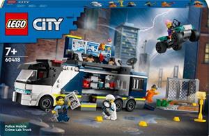 LEGO City Police 60418 Polizeitruck mit Labor