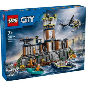 LEGO City Police 60419 Polizeistation auf der Gefängnisinsel