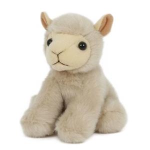 Pluche witte lammetje/schapen knuffel 13 cm speelgoed -