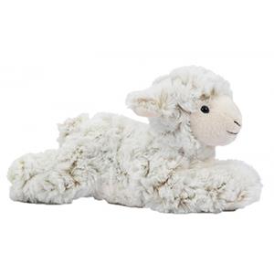 PIA Soft Toys Pluche schaap/lammetje knuffel liggend 22 cm -