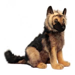 Hansa pluche Duitse Herder pup knuffel cm -