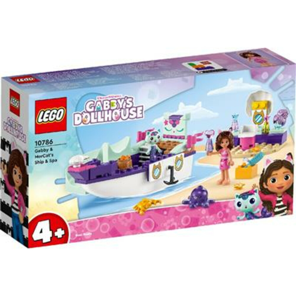 10786 LEGO Gabby’s Dollhouse Meerkätzchens Schiff und Spa