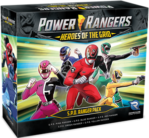 Renegade Power Rangers Heroes of the Grid - SPD Ranger Pack