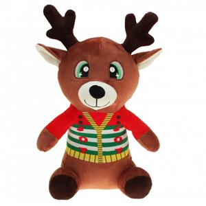 Pluche rendier knuffel 30 cm kerstknuffels -