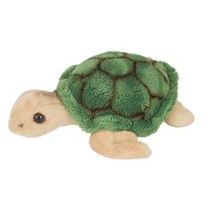 Ravensden Pluche knuffel dieren Zeeschildpad van 15 cm -