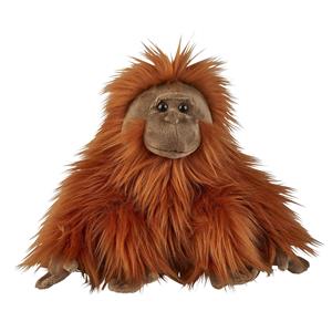 Ravensden Pluche knuffel dieren Orang Utan aap 28 cm -