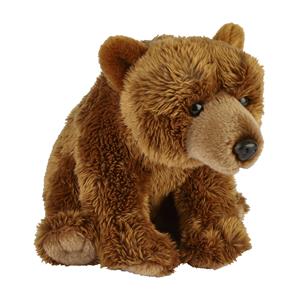 Ravensden Pluche knuffel dieren bruine Beer 28 cm -