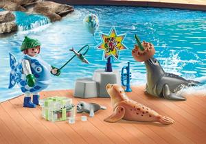 Playmobil Dieren voeren