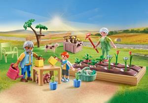 Playmobil Idyllische moestuin bij de grootouders