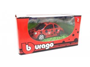 Brinic Modelcars Bburago Volkswagen New Beetle lieveheersbeestje