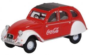 Brinic Modelcars Oxford Citroën 2CV Coca Cola