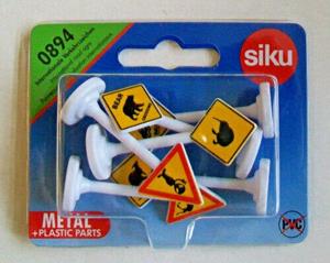 Brinic Modelcars Siku 0894 Road signs / verkeersborden