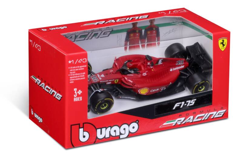 Bburago Ferrari F1-75 Charles Leclerc Formula 1