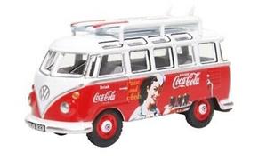 Brinic Modelcars Oxford Volkswagen T1 Coca Cola met surfborden