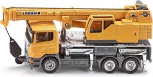 Brinic Modelcars Siku 1859 Scania met Liebherr telescopische kraan