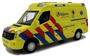 Brinic Modelcars Bburago Volkswagen Crafter ambulance NL Kijlstra