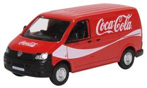 Brinic Modelcars Oxford Volkswagen T5 Transporter Coca Cola