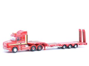 Brinic Modelcars Oxford Scania T Cab Semi Low Loader Sandy Kydd