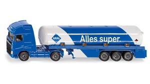 Brinic Modelcars Siku 1626 Volvo vrachtwagen met tank trailer ARAL