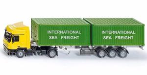 Brinic Modelcars Siku 3921 Mercedes Actros met containers