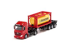 Brinic Modelcars Siku 3922 Mercedes Benz vrachtwagen met tankcontainer