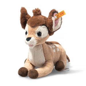Steiff 024689 - Soft Cuddly Friends Disney Originals Bambi, Reh/Kitz, beige/mehrfarbig, 22 cm