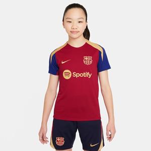 Nike Barcelona Trainingsshirt Dri-FIT Strike - Bordeaux/Navy/Goud Kids