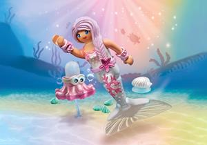 Playmobil Zeemeermin met spuitoctopus