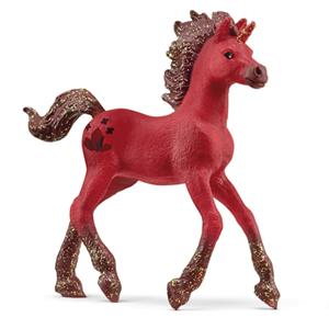 Schleich 70767 - Bayala, Sammeleinhorn Granat, Garnet, Tierfigur