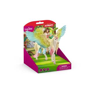 Schleich 70566 Fee Surah Met Glitter Pegasus