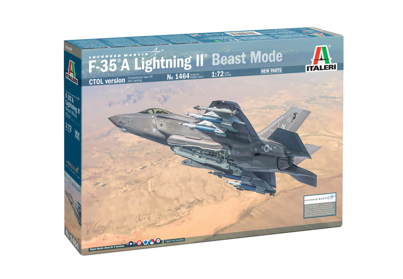 Italeri 1/72 F-35A Lightning II Beast Mode