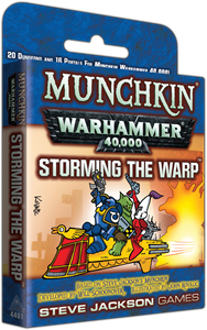 Steve Jackson Games Munchkin Warhammer 40K - Storming the Warp