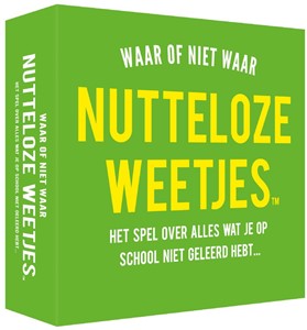 Koelkastpoezie Waar of Niet Waar - Nutteloze Weetjes