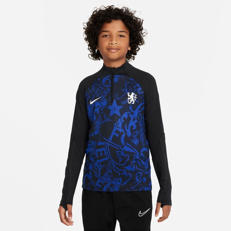 Nike Chelsea Trainingsshirt Dri-FIT Strike Drill Special Edition - Blauw/Navy Kids