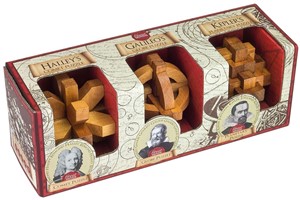 Professor Puzzle Great Minds - Set of 3 (Halley, Galileo en Kepler)