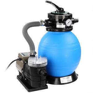 Monzana Zandfilter Systeem met Voorfilter 9600 l/h + Timer