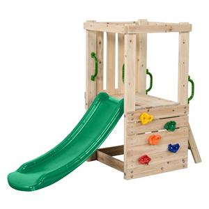 Swing King Swingking Speeltoren Mari Small Met Glijbaan Groen 65x170x12cm