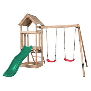 Swing King Swingking Speeltoestel Noa Met Glijbaan Groen 265cmx280x234cm