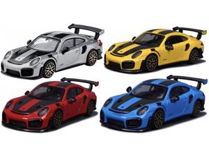 Brinic Modelcars Bburago Porsche 911 GT2 RS (Set van 4)