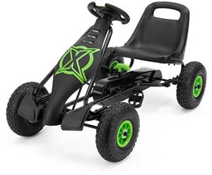 Xootz Viper Go kart skelter junior zwart/groen