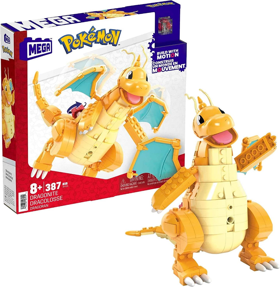 Mattel HKT25 MEGA Pokémon DRAGONITE Constructieset