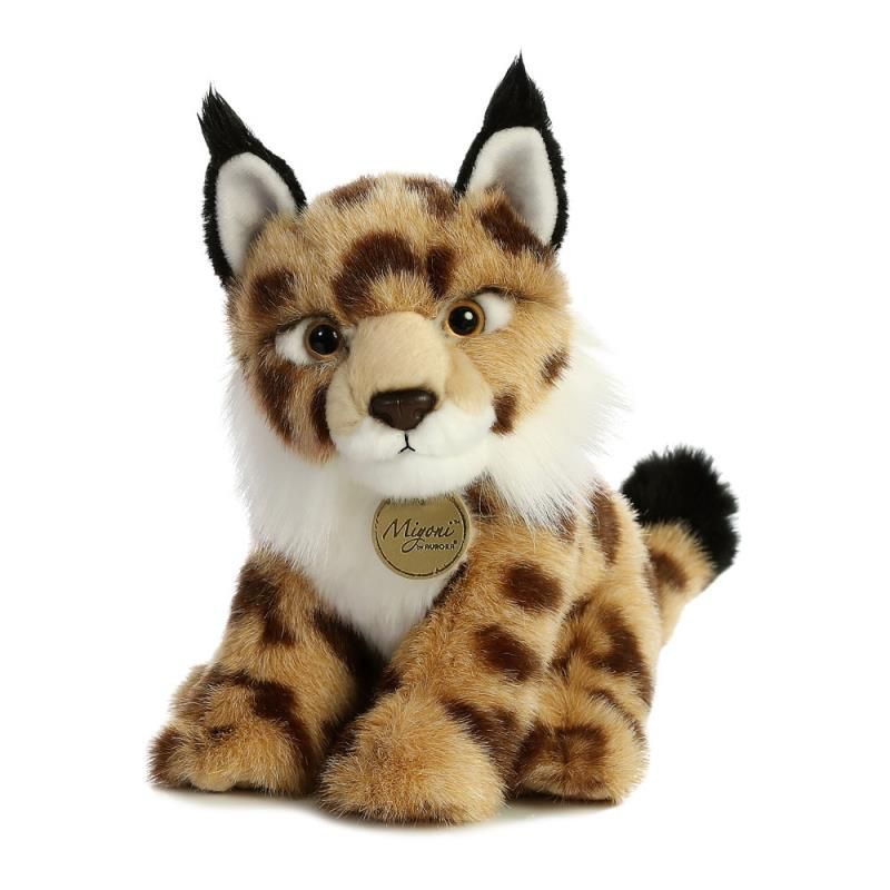 Pluche lynx knuffel 26 cm -