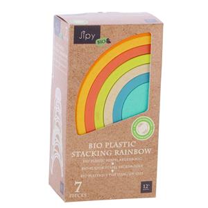 Jipy Bioplastic Regenboog Stapelspel